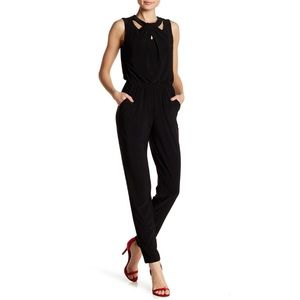Nine West Jewel Cut Out Jumpsuit